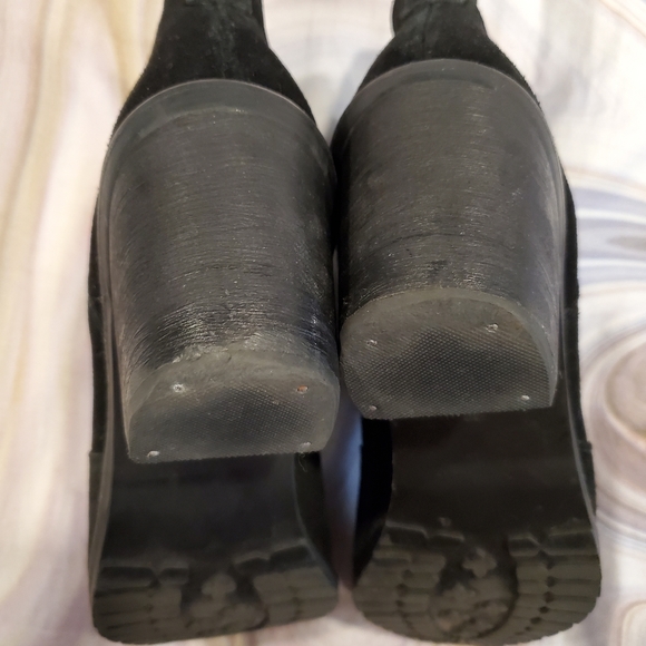 H&M Suede Black Booties - Picture 6 of 7